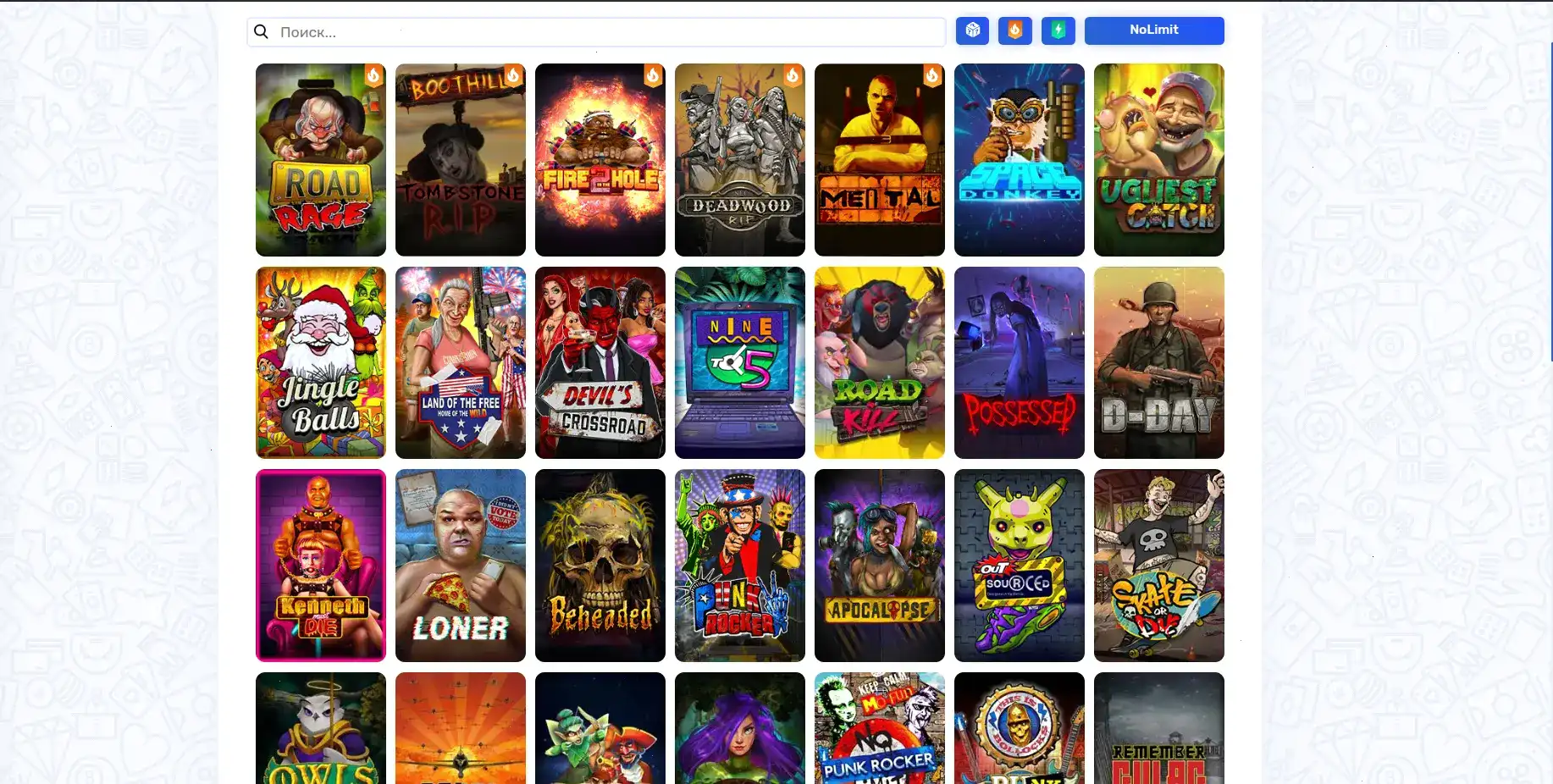 Интерфейс личного кабинета Магнет казино с бонусами